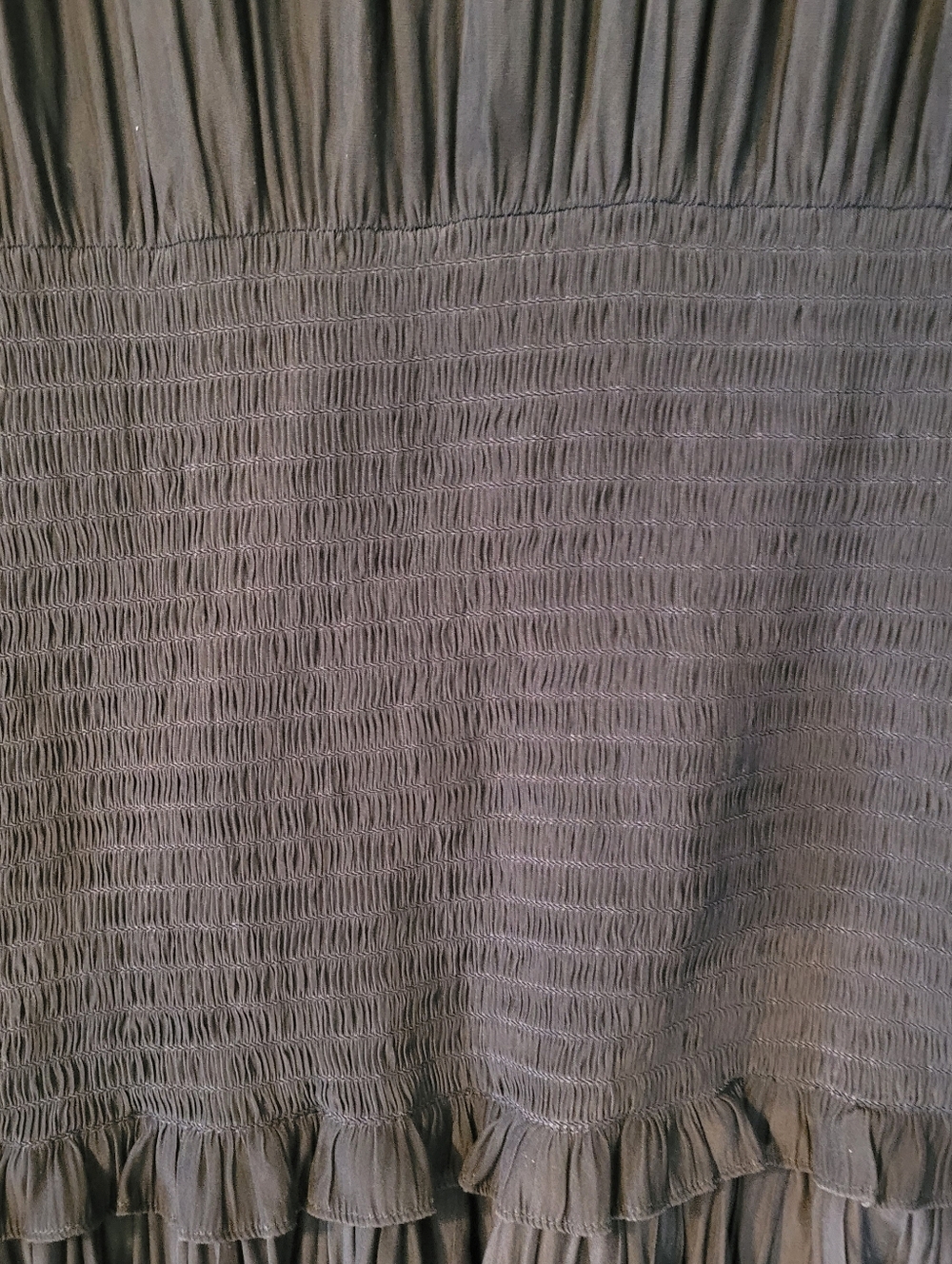 Ramy Brook smocked waist sleeveless mini dress - L.       A4 - Picture 5 of 8
